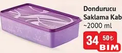 DONDURUCU SAKLAMA KABI 2000 ML